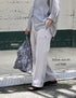 GNHT2601CLP COTTON/LINEN PLAIN WORK PANTS
