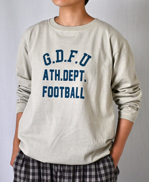 NGW9951 2581 7.2oz HEAVY WEIGHT COTTON "GDFU" CREW NECK L/SL WITH CUFF&HEM RIB