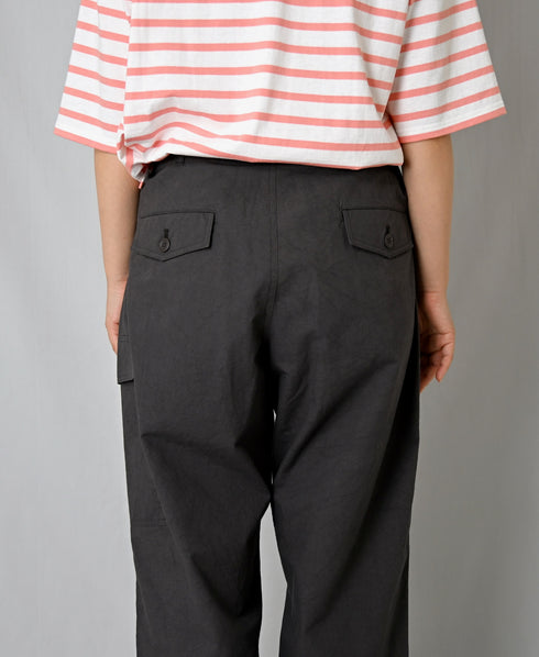 GNHT2601CLP COTTON/LINEN PLAIN WORK PANTS