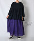 NMDS26245 80s ORGANIC COTTON VOILE MINI PINTUCK FLARED SKIRT