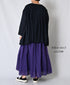 NMDS26245 80s ORGANIC COTTON VOILE MINI PINTUCK FLARED SKIRT