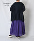 NMDS26511D 80s ORGANIC VOILE STRIPE (OVERDYE) CREW-NECK 3/4 SL SHIRT WITH MINI PINTUCK