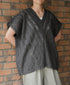 NSL25063 ALL LACE FRENCH/SL PONCHO