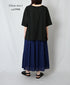 NSL26006 60s CAMBRIC PLAIN BACK OPENING SMOCK