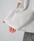 NSL26006 60s CAMBRIC PLAIN BACK OPENING SMOCK