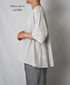 NSL26006 60s CAMBRIC PLAIN BACK OPENING SMOCK