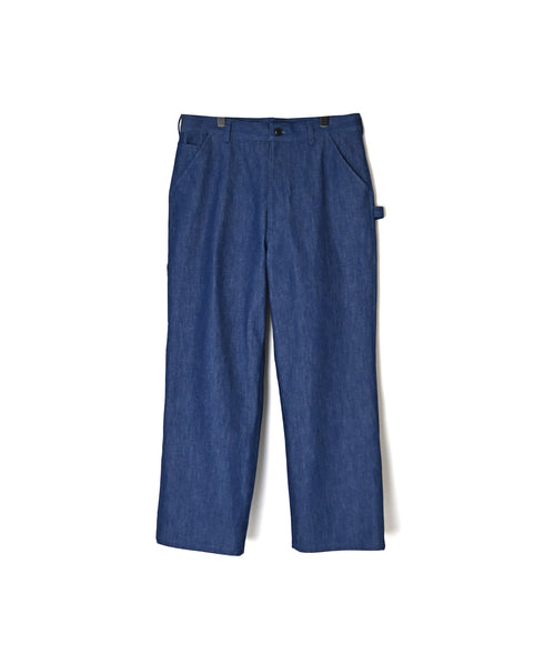 GNAM2651 13oz NATURAL SLUB DENIM PAINTER PANTS