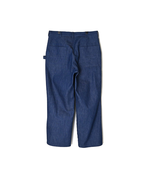 GNAM2651 13oz NATURAL SLUB DENIM PAINTER PANTS