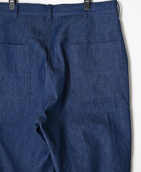GNAM2651 13oz NATURAL SLUB DENIM PAINTER PANTS