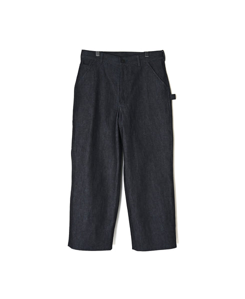 GNAM2651 13oz NATURAL SLUB DENIM PAINTER PANTS