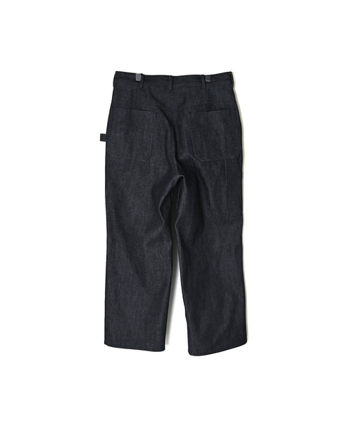 GNAM2651 13oz NATURAL SLUB DENIM PAINTER PANTS