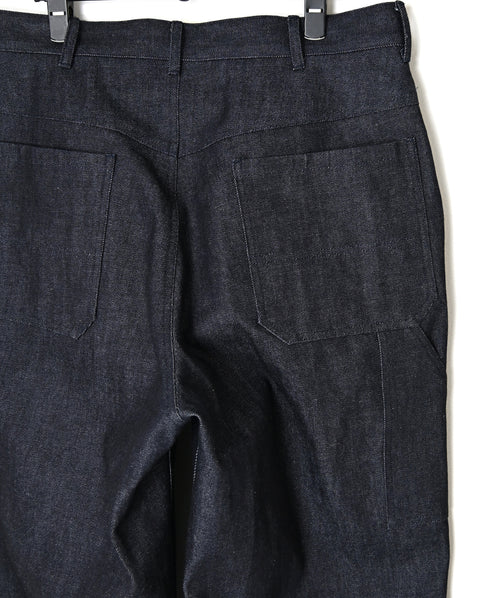 GNAM2651 13oz NATURAL SLUB DENIM PAINTER PANTS