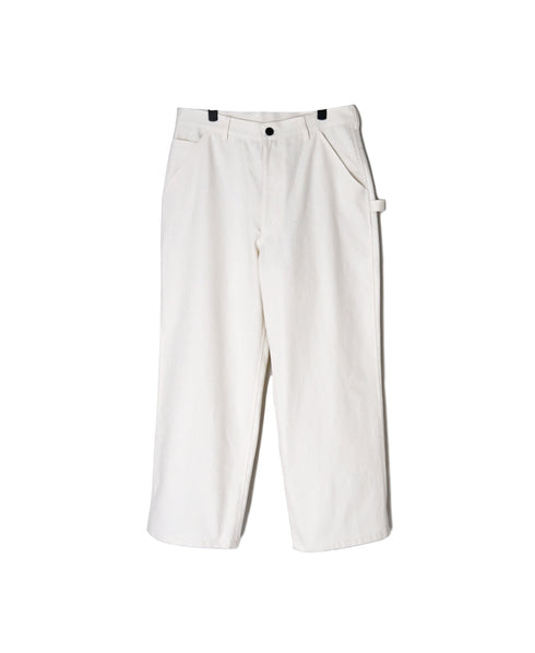 GNAM2651 13oz NATURAL SLUB DENIM PAINTER PANTS