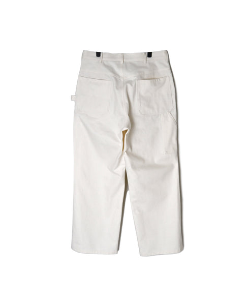 GNAM2651 13oz NATURAL SLUB DENIM PAINTER PANTS