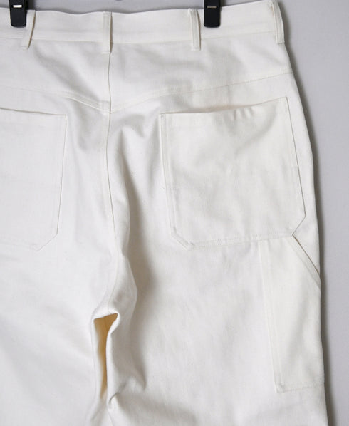GNAM2651 13oz NATURAL SLUB DENIM PAINTER PANTS