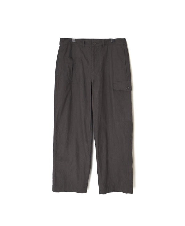 GNHT2601CLP COTTON/LINEN PLAIN WORK PANTS