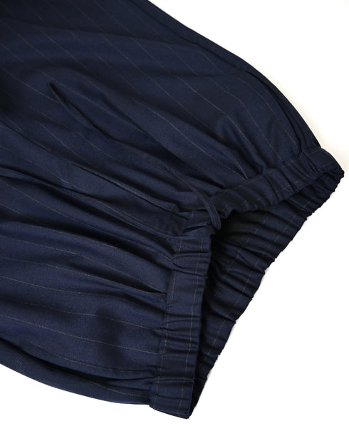 GNMDS2501WS WOOL SERGE 2TUCK TAPERED EASY PANTS