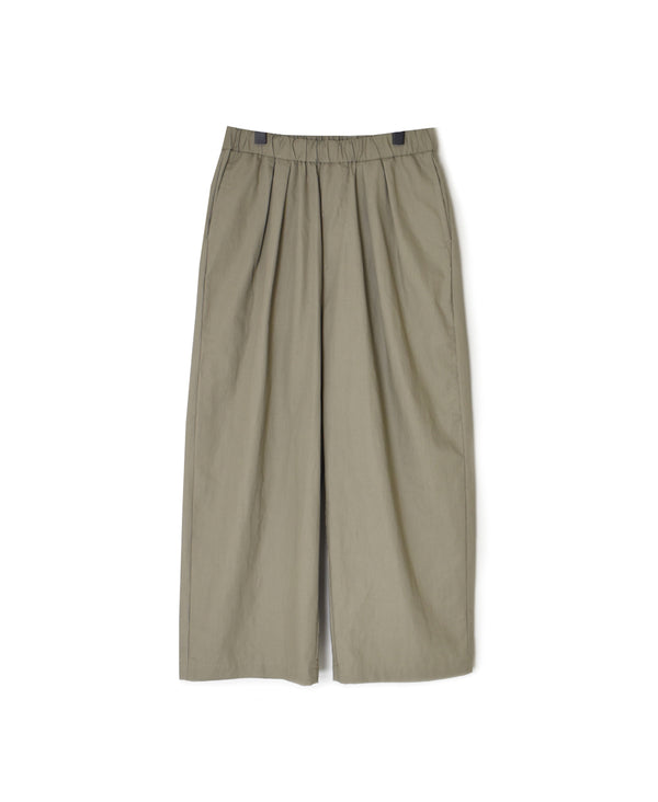 GNMDS2502CLW COTTON/LINEN DYED WEATHER 2TUCK WIDE EASY PANTS