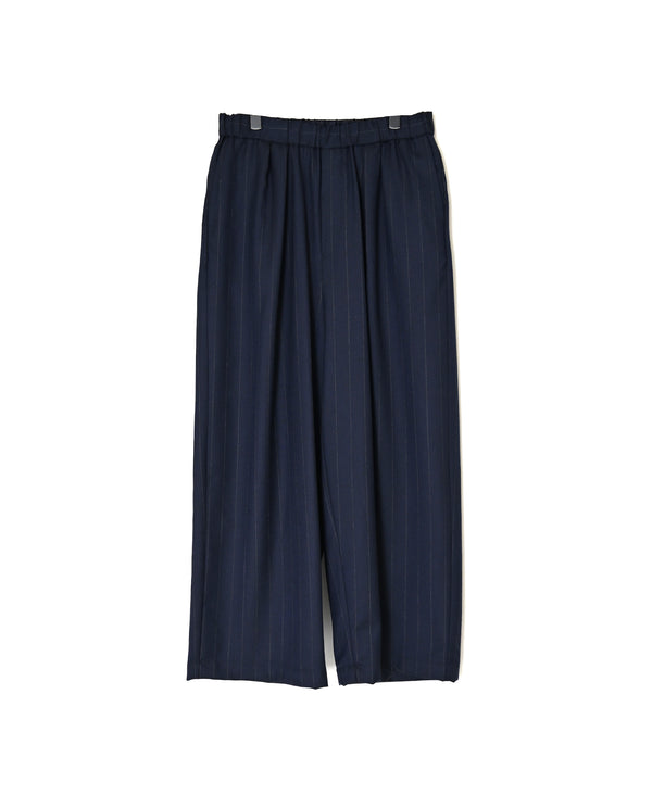 GNMDS2502WS WOOL SERGE 2TUCK WIDE EASY PANTS