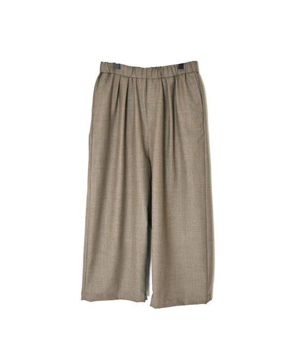 GNMDS2502WS WOOL SERGE 2TUCK WIDE EASY PANTS