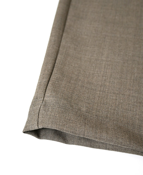 GNMDS2502WS WOOL SERGE 2TUCK WIDE EASY PANTS