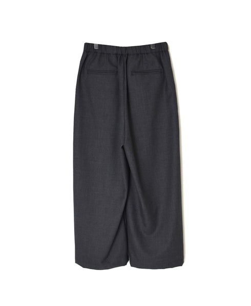 GNMDS2502WS WOOL SERGE 2TUCK WIDE EASY PANTS