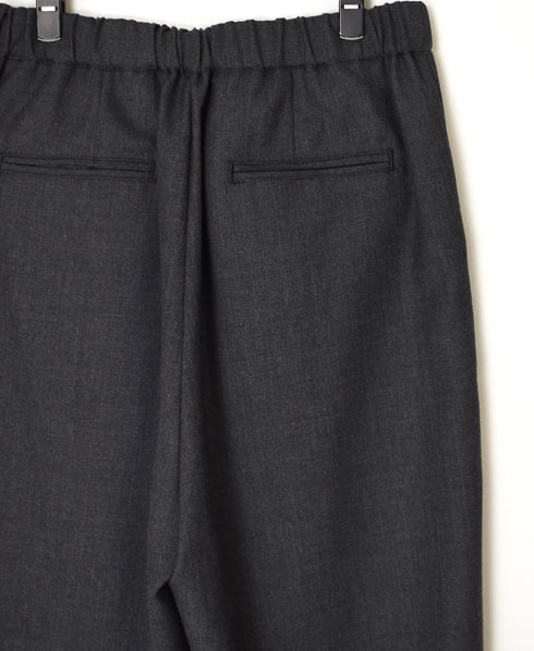 GNMDS2502WS WOOL SERGE 2TUCK WIDE EASY PANTS