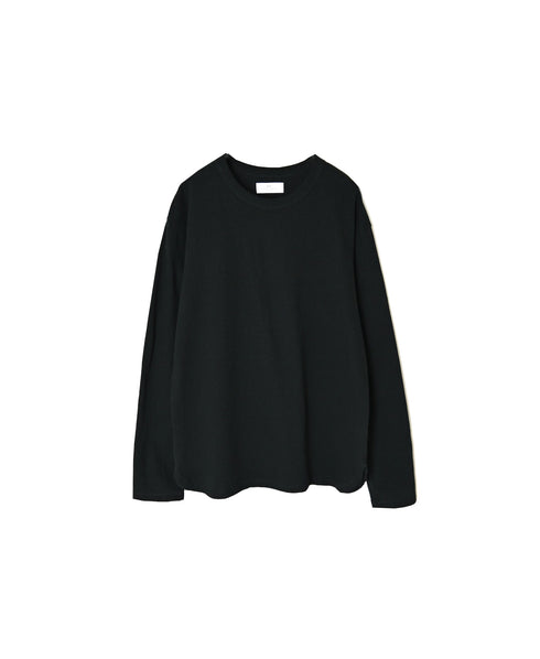 GNSL26511 COTTON SLUB SINGLE JERSEY CREW-NECK LONG/SL T-SHIRTS
