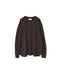 GNSL26512 COTTON SLUB SINGLE JERSEY CREW-NECK L/SL OVERSIZED T-SHIRTS