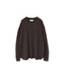 GNSL26512 COTTON SLUB SINGLE JERSEY CREW-NECK L/SL OVERSIZED T-SHIRTS
