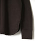 GNSL26512 COTTON SLUB SINGLE JERSEY CREW-NECK L/SL OVERSIZED T-SHIRTS