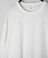 GNSL26512 COTTON SLUB SINGLE JERSEY CREW-NECK L/SL OVERSIZED T-SHIRTS