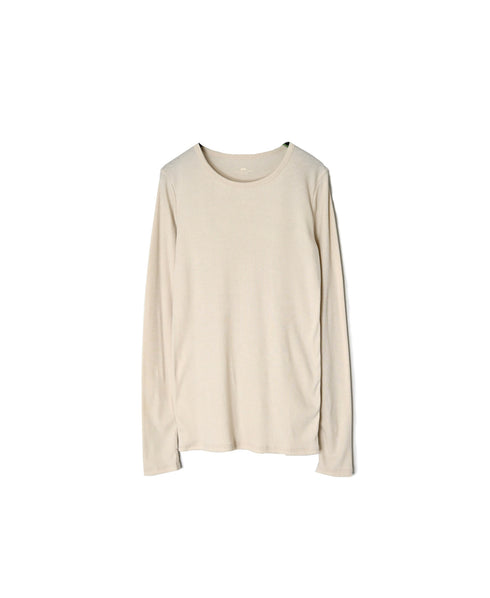 GNSL26522 40/1 COTTON TELECO CREW-NECK L/SL TEE
