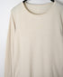 GNSL26522 40/1 COTTON TELECO CREW-NECK L/SL TEE