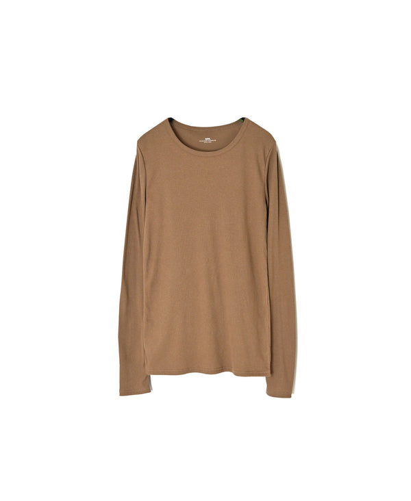 GNSL26522 40/1 COTTON TELECO CREW-NECK L/SL TEE