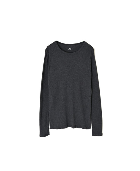 GNSL26522 40/1 COTTON TELECO CREW-NECK L/SL TEE