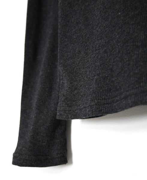 GNSL26522 40/1 COTTON TELECO CREW-NECK L/SL TEE