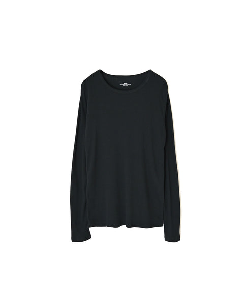 GNSL26522 40/1 COTTON TELECO CREW-NECK L/SL TEE
