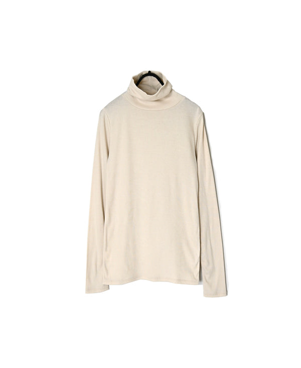 GNSL26521 40/1 COTTON TELECO TURTLE-NECK L/SL TEE