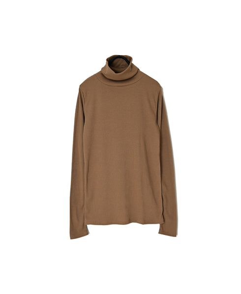 GNSL26521 40/1 COTTON TELECO TURTLE-NECK L/SL TEE