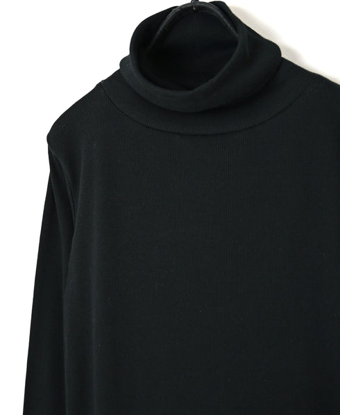 GNSL26521 40/1 COTTON TELECO TURTLE-NECK L/SL TEE