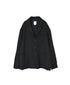 IMDSH26601 BOILED WOOL/LINEN PLAIN TAILORED JACKET