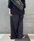 GNMDS2502WS WOOL SERGE 2TUCK WIDE EASY PANTS