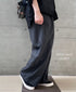 GNMDS2502WS WOOL SERGE 2TUCK WIDE EASY PANTS