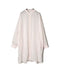 INAM2503G3D 30s GAUZE OVERDYE UTILITY BANDED COLLAR LONG SHIRT