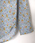 INAM2511FD COTTON FLOWER PRINT UTILITY BANDED COLLAR SHIRT