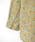 INAM2511FD COTTON FLOWER PRINT UTILITY BANDED COLLAR SHIRT