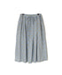 INAM2515FD COTTON FLOWER PRINT GATHERED EASY SKIRT WITH LINING