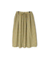 INAM2515FD COTTON FLOWER PRINT GATHERED EASY SKIRT WITH LINING