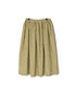 INAM2515FD COTTON FLOWER PRINT GATHERED EASY SKIRT WITH LINING